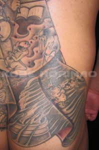 地獄太夫の刺青、和彫り(Japanese Tattoo)画像