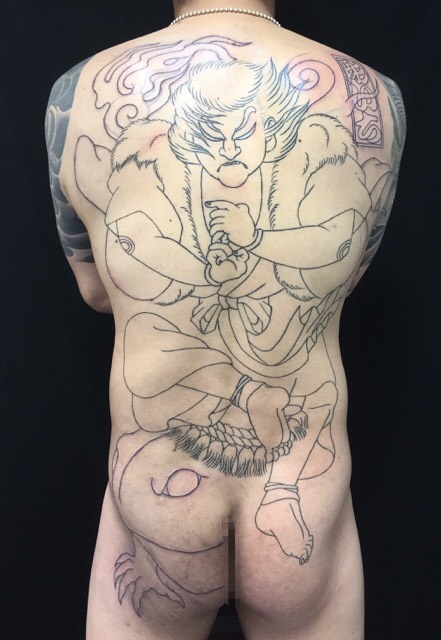 天竺徳兵衛の刺青、和彫り(Japanese Tattoo)の画像