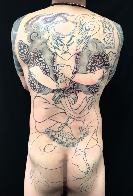 天竺徳兵衛の刺青、和彫り(Japanese Tattoo)の画像