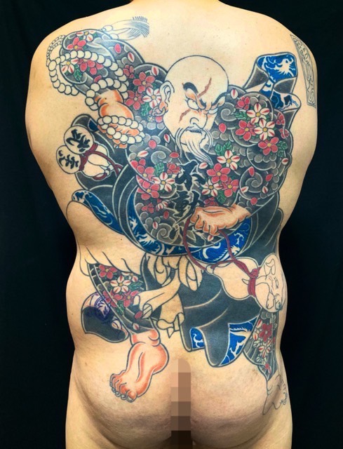 水滸伝 花和尚魯智深の刺青、和彫り(Japanese Tattoo・タトゥー)の画像