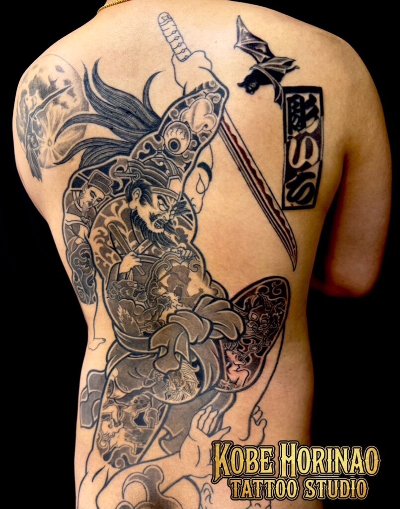 団七九郎兵衛「夏祭り浪花鑑」のタトゥー・刺青・和彫画像