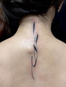 リーフタトゥーのタトゥー・刺青・和彫画像