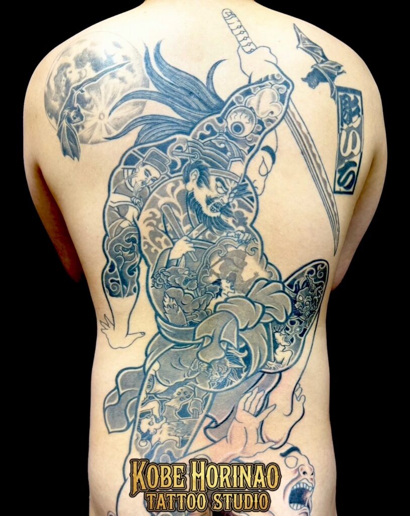 団七九郎兵衛「夏祭り浪花鑑」のタトゥー・刺青・和彫画像