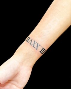レタリングのタトゥー・Tattoo画像