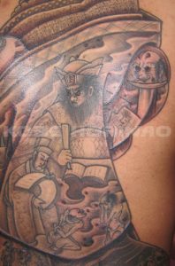 地獄太夫の刺青、和彫り(Japanese Tattoo)画像