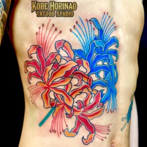 彼岸花のタトゥー・Tattoo画像